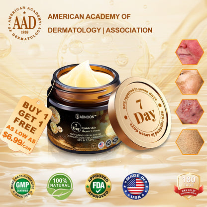 ADNOON®  7-Day Multi-Effect All-in-One Skincare Cream—Professionally Supported by AAD 👨‍⚕️