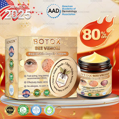 Mayo Clinic Official: ADNOON® Botox Skin Treatment Cream Anti-aging, Hydrating, Skin Repair, Even Tone, Acne and Dark Spot Treatment, Wart and Mole Removal, Psoriasis Relief
